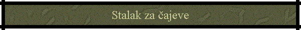 Stalak za ajeve