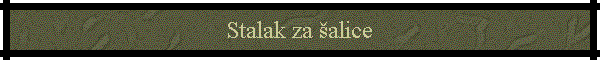 Stalak za alice